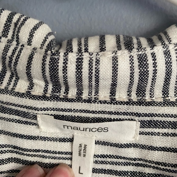 Striped blazer - Picture 2 of 4